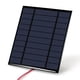 thumbnail image 2 of Panel solar de silicio policristalino de 2.5W 5V con pinzas de cocodrilo solar Leyfeng  Cargador al aire libre, 2 of 8