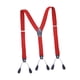 thumbnail image 3 of Tirantes ajustables para hombre, accesorios de vestir, tirantes para pantalones de boda Rojo, 3 of 9