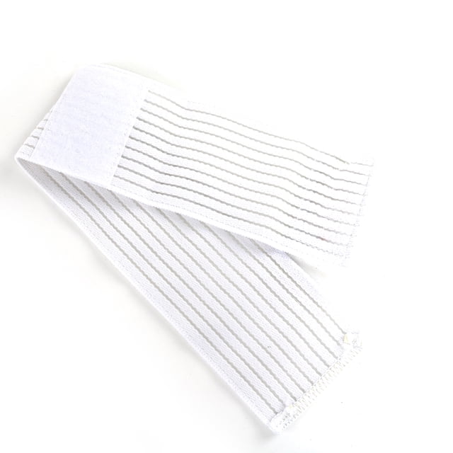 Muñequera deportiva Vendaje de compresión elaborado ajustable Brace Wrap Barra de culturismo Soporte de esguinces Recuperación del cuerpo Accesorios para máquinas de ejercicios Blanco NO1 Soidarity HW1149-01