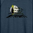 thumbnail image 3 of The Grinch - You're In For A Night Of Fright - Women's Lightweight French Terry Long Sleeve Shirt, 3 of 5