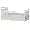 Dream On Me Toddler Sleigh Bed with Storage, Multiple Finishes