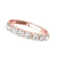 thumbnail image 3 of Aone 0.75 Carat Lab Grown White Diamond Wedding & Engagement Rose Gold 14K Ring for Women, 3 of 6