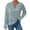 Sky Blue, variant on GigrtiJin Long Sleeve Shirts for Women V-Neck Solid Color Casual Loose Blouse Fashion Lightweight Loose Pullover Tops
