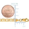 thumbnail image 2 of 14k Yellow Gold Mariner Link Chain Necklace, 5.5 mm, 22", 2 of 5