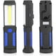 thumbnail image 3 of 2200mAh LED COB 650lm 3W Magnetische LED-Taschenlampen Wiederaufladbare LED-Arbeitsleuchte para Autowerkstatt, Werkstatt, Camping, Heimwerken (Blau), 3 of 5