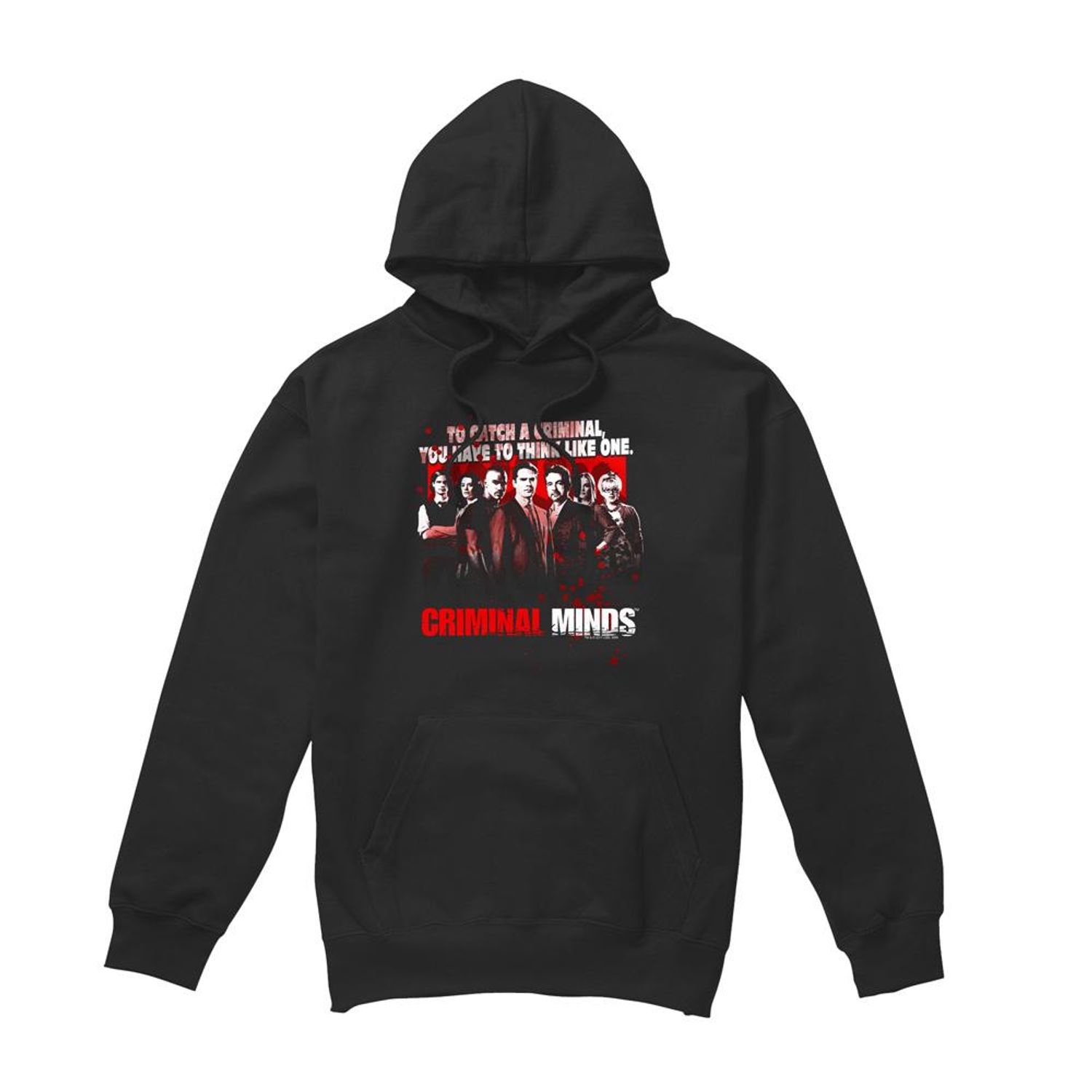 Criminal Minds Chandail à Capuchon pour Hommes Think Like One