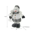 thumbnail image 2 of Winter Snowman Plush Stander, 2 of 3