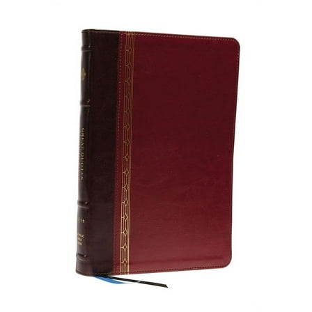 Nrsvce, Great Quotes Catholic Bible, Leathersoft, Burgundy, Comfort Print: Holy Bible, (Hardcover)