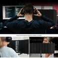thumbnail image 4 of EIMELI Microphone Isolation  Portable Tabletop Sound Absorbing Foam Reflection Filter Mic Soundproof  with 38-inch Female to 58-inch Male Screw Adapter for Audio Recording Singing Studio, 4 of 7