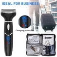 thumbnail image 7 of Body Hair Trimmer for Men, Ball Trimmer Men with Travel Lock, USB-C Rechargeable, Waterproof Wet/Dry Body Groomer with LED Display, 7 of 7