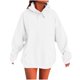 thumbnail image 3 of Blusas para mujer,Sudadera informal de manga larga con capucha para mujer, con bolsillo, tejido de poliéster suave, para uso diario, sopatenor, 3 of 9