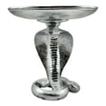 thumbnail image 1 of Estatua de serpiente de resina con bandeja, adorno de cuenco con llavero, escultura de figura moderna Argén, 1 of 9