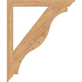 thumbnail image 3 of Ekena Millwork 3 1/2"W x 40"D x 48"H Funston Traditional Smooth Bracket, Western Red Cedar, 3 of 4