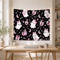 thumbnail image 5 of Spooky Mug and Ghost Pattern Tapestry Wall Hanging, 5 of 7