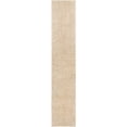 thumbnail image 3 of Unique Loom Davos Shag Collection Area Rug - Solid (2' 7" x 13' 1" Runner Linen), 3 of 7