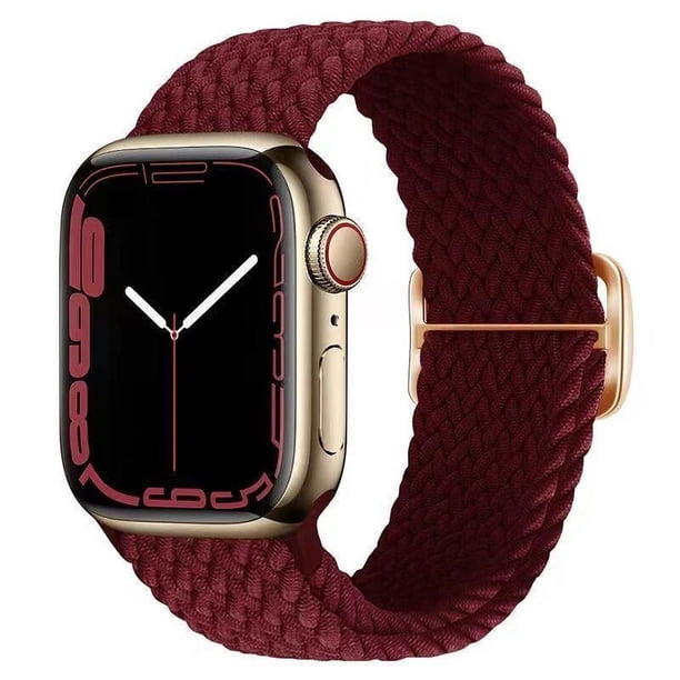 Adecuado para Apple Watch Correa de anillo único tejido para Apple Watch Correa deslizante iwatch 8 9 generación