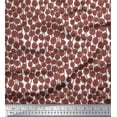 thumbnail image 1 of Soimoi Cotton Jersey Fabric Artistic Leaves Printed Craft Fabric by the Yard 58 Inch Wide, 1 of 3