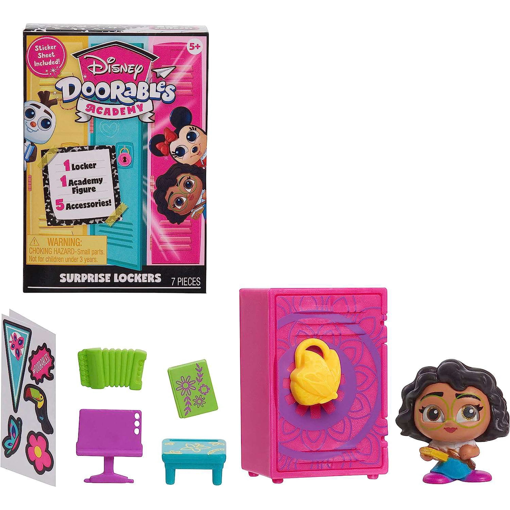 Disney Academy Surprise Locker Mystery Pack (1 RANDOM Figure, Locker & 5 Accessories!)