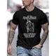 thumbnail image 1 of Camiseta con estampado "Estoy en el equipo de Jesús", cómoda para hombre, manga corta informal de verano, ropa para hombre, camiseta deportiva de ocio., 1 of 5