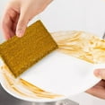 thumbnail image 4 of Cleaning Sponge For Heavy Duty Kitchen And Bathroom Cleaning - Durable Wipe And Scrub Sponge For Pots Pans Dishes And 3PCS, 4 of 7