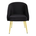 thumbnail image 5 of Lumisource Shiraz Contemporary Chair With Gold Metal Finish CH-SHIRAZ AUVBK, 5 of 7