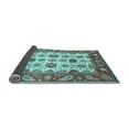 thumbnail image 2 of Ahgly Company Indoor Rectangle Abstract Light Blue Modern Area Rugs, 5' x 8', 2 of 4