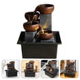 thumbnail image 3 of Tabletop Water Fountain Sala de estar Oficina Decoración Artesanía Regalo (conector estadounidense), 3 of 7
