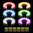 thumbnail image 1 of Luces LED para hoyo de golf KINGTOP, paquete de 6, a pilas, 1 of 9