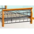 thumbnail image 4 of Cama Matrimonial de Madera de Maple Mobilkraft  Modelo 832 Matrimonial, Estilo Contemporaneo en color Maple y Acero, 4 of 4