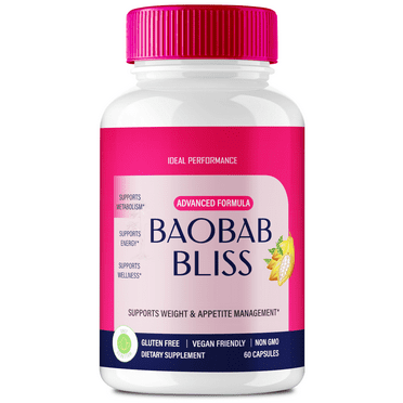 Baobab Bliss Keto Capsules BaobabBliss Advanced Formula BoababBlissKeto Pills All Natural Formula (1 Pack)