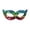 Multicolor, variant on MInHoues Masquerade Mask with Elegant Lace Pattern, Snake Texture Props for Halloween Carnival Party, Women Cosplay Accessories, Dance Stage Costumes, Blue