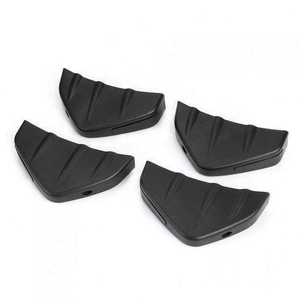 BOROCO Difusor de Parachoques Trasero, 4 Piezas para Parachoques Trasero de Coche, alerón de Aleta de tiburón, Cubiertas de Ajuste, Juego de decoración, Divisor de ala de Labios, Accesorio automático