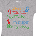 thumbnail image 4 of Inktastic Landscaper Like Daddy Boys or Girls Baby Bodysuit, 4 of 5