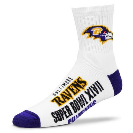 NFL - Baltimore Ravens Super Bowl XLVII Champions Athletic Socks