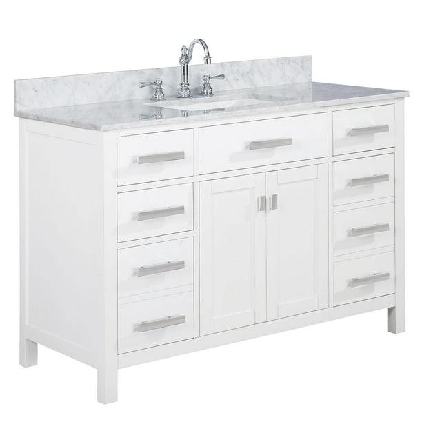 Design Element Valentino 48 Single Sink Vanity In White Com Design Element Valentino 48 Single, Design Element Vanity 48