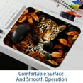 thumbnail image 6 of Leopard Gaming Mouse Pad Desk Mat Desk Pad, Non-Slip Rubber Bottom, Printed, Square 8.3x9.8 Inch - Suitable for Office and Gaming, 6 of 6