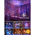thumbnail image 3 of Star Sky Projector, Musical and Luminous Night Light, Children's Night Light Lamp 360° Rotation Star Night Light Projection for Gift WHWY, 3 of 5