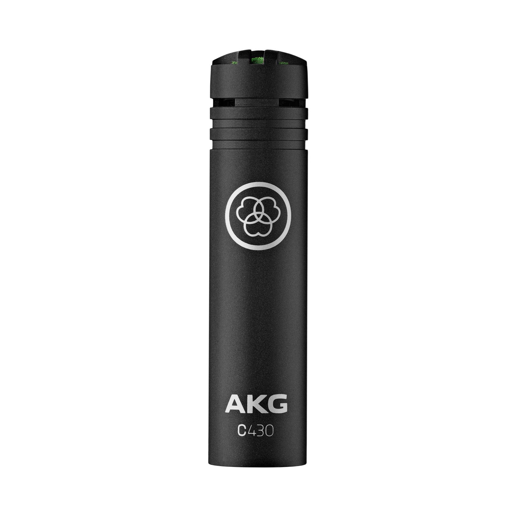 AKG C430 Microphone Stereo Pair Bundle with Mogami XLR Cables & Stereo Bar - image 2 of 5