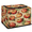 Multicolor 3, variant on ADECORIVY Vintage Apples Fabric Storage Bin with Lid, Decorative Closet Shelf Organizers, Brown Fruits Foldable Basket Box Clothes Storage Bin with Handles