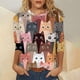 thumbnail image 2 of Camiseta Pompotops cuello redondo estampado primavera, 2 of 5