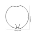 thumbnail image 3 of 20pcs Lamp Retaining Spring Clips Rings Manganese Steel Bulb Holder Spot Lamp Buckle Downlight Spring Clips For Led Recessed Ceiling Light Fixtures Shape 1, 3 of 8