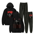thumbnail image 2 of Sombr The Late Nights Young Romance Tour 2025 Merch Hoodie and SWEATPANTS set pop print Unisex Casual Street Clothing, 2 of 5