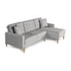 thumbnail image 3 of Sala Modular Reversible De Lino Gris Claro Modelo Donato, 3 of 11