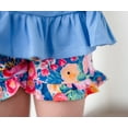 thumbnail image 3 of Millie Loves Lily Girls Lilac & Marina Blue Tops & Ruffle Shorts Set,Big Girls,Size 5,4-PCS, 3 of 5