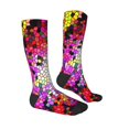 thumbnail image 3 of Balery Colorful Tie Dye Stained Glass 3 Fun Novelty Socks Men'S Women'S Crew Socks Funny Crazy Novelty Socks Quirky And Cool Socks, 3 of 9