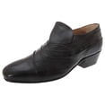 thumbnail image 2 of Montecatini Mens Folded Vamp Tab Full Leather Reptile Shoes, 2 of 4