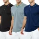thumbnail image 2 of Playeras Tipo Polo Para Hombre 3 Piezas Casual Casey Kevin®, 2 of 8