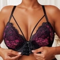 thumbnail image 2 of XIYON Womens Bras Supportive Lace Back Closure Full Coverage Bra For Female Comfortable And Stylish Lingerie For Everyday Wear Classic, 2 of 5