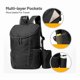 thumbnail image 3 of Mochila PortáTil para Acampar Al Aire Libre, Mochila de Senderismo, Mochila Ligera una Prueba de Agua para Viajes - Azul, 3 of 7