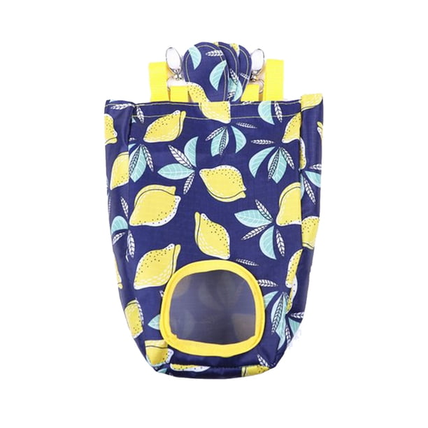Methold Bolsa de heno para mascotas, bolsa de alimentación de almacenamiento de zanahorias y hierbas colgantes, bolsa de tela Oxford, Suministros de alimentación y agua para mascotas tipo 5